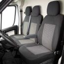 Autositzbez&uuml;ge f&uuml;r Nissan Interstar Front 1+2 Grau Schonbezug Sitzbez&uuml;ge Bezug