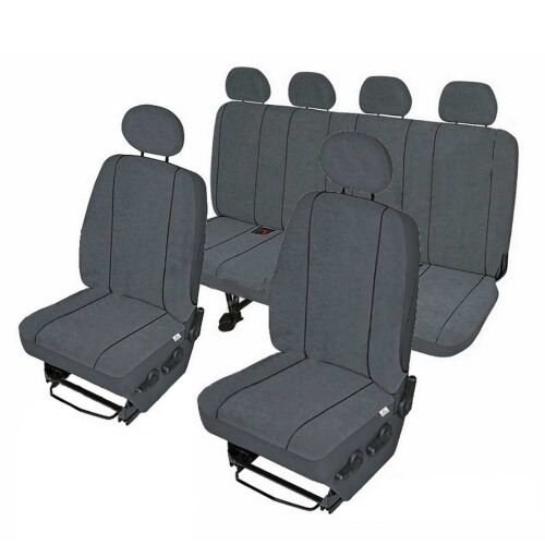 Autositzbezüge Universal Schonbezüge Bezug Sitzschoner BUS für VW LT 1999- 1+1+4