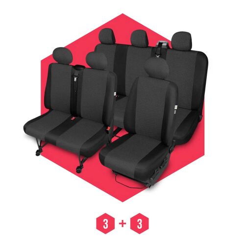 Autositzbezüge Universal Schonbezüge Sitzschoner BUS für Renault Mascot 1+2+3