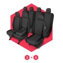 Autositzbezüge Universal Schonbezüge Bezug BUS für Iveco Daily 1+2+4 mit Tisch