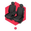 Autositzbezüge Universal Schonbezüge Bezug Sitzschoner BUS für Iveco Daily 1+1