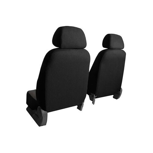 Sitzbezüge Schonbezüge Opel Corsa D schwarz-grau NO23 komplett