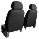 Autositzbezüge Maß Schonbezüge Sitzschoner Sitzbezug für Nissan Pulsar (14-18)