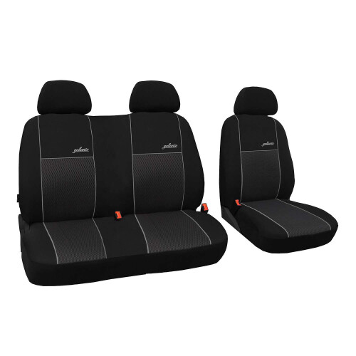 Autositzbezüge Maß Schonbezüge Sitzschoner Auto für Fiat Ducato III (07-14) 1+2