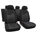 Autositzbezüge Maß Schonbezüge Sitzbezug für Volkswagen T5 DoKa (03-15) 6-Sitze