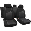 Autositzbezüge Maß Schonbezüge Sitzschoner Sitzauflagen für Fiat Punto (12-18)