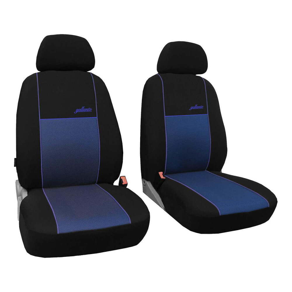 Auto-Sitzschoner Schonbezüge Sitzbezüge blau Set aus hochwertigem Polyester