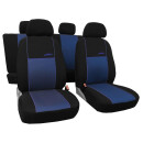 Autositzbezüge Maß Schonbezüge Sitzschoner für Fiat Ulysse II (02-10) 7-Sitze