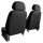 Autositzbezüge Maß Schonbezüge Sitzschoner Sitzbezug für Fiat Fiorino IV (08-11)