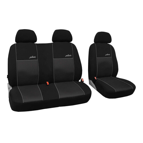 Autositzbezüge Maß Schonbezüge Sitzschoner für Renault Master III (03-10) 1+2