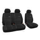 Autositzbezüge Maß Schonbezüge Sitzschoner Auto für Opel Vivaro A (01-14) 1+2