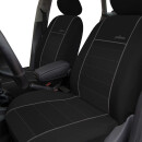 Autositzbezüge Maß Schonbezüge Sitzschoner für Opel Vivaro A (01-14) 9-Sitze