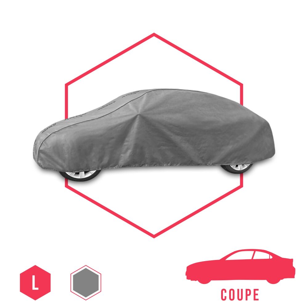 Maßgeschneiderte Autoabdeckung Audi TT Coupé 8N - Jersey Cover Coverlux+©:  Gebrauch in der Garage