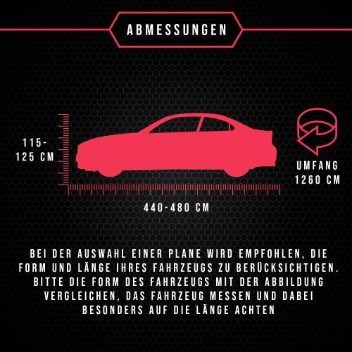 Abdeckplane & Autoabdeckung für Audi A5