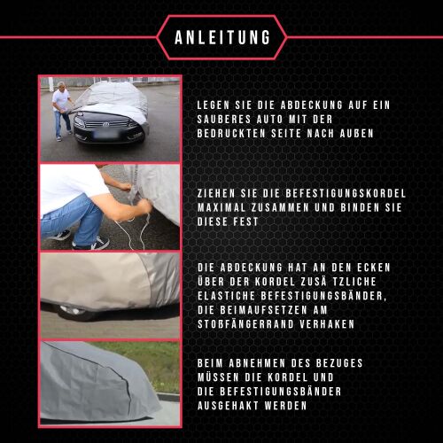 Autoabdeckung für Audi A5 Coupe, Autoabdeckung Hagelschutz