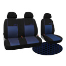 Autositzbezüge Maß Schonbezüge Sitzschoner Auto für Citroen Jumpy III (17- ) 1+2