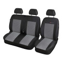 Autositzbezüge Maß Schonbezüge Sitzschoner Bezug für Toyota ProAce II (17- ) 1+2