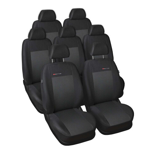 Autositzbezüge Maß Schonbezüge Sitzschoner Bezug für Mazda 5 I (05-10) 7-Sitze