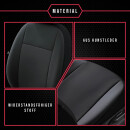 Autositzbezüge Maß Schonbezüge Sitzschoner Sitzauflagen für Audi A6 C7 (11-17)