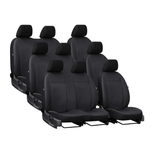 Autositzbezüge Maß Schonbezüge Sitzbezug für Ford Transit Custom (18- ) 9-Sitze