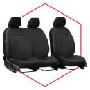 Autositzbezüge Maß Schonbezüge Sitzschoner Auto BUS für Nissan NV 300 (14- ) 1+2