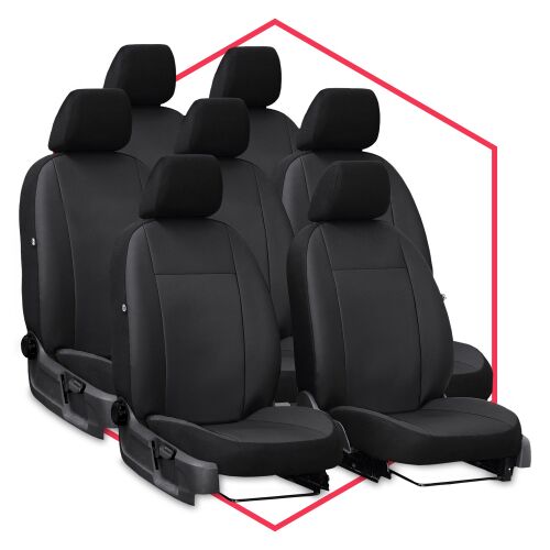Autositzbezüge Maß Schonbezüge Sitzschoner Auto für Toyota Verso (09-18)  7-Sitze