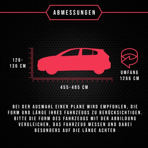Autoabdeckung für Audi A4 B9 Avant Kombi 2015-2020, Wetterfeste