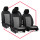 Autositzbez&uuml;ge Ma&szlig; Schonbez&uuml;ge Sitzschoner Sitzbezug f&uuml;r Suzuki Alto VI (09-14)