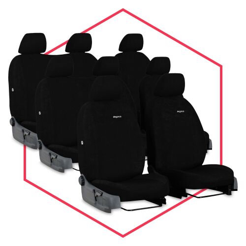 Autositzbezüge Maß Schonbezüge Sitzbezug für Ford Transit Custom (18- ) 8- Sitze