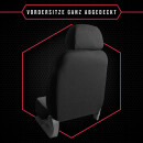 Autositzbezüge Maß Schonbezüge Sitzschoner Sitzbezug für Isuzu D-Max II (12-19)