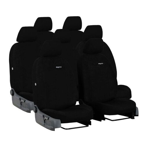 Autositzbezüge Maß Schonbezüge Sitzbezug für Nissan Qashqai +2 I (07-13) 7- Sitze