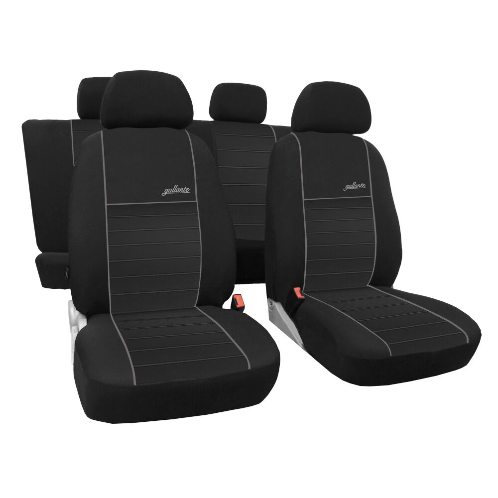 Autositzbezüge Maß Schonbezüge Sitzbezug für Volkswagen Caddy IV (15-20) 7- Sitze