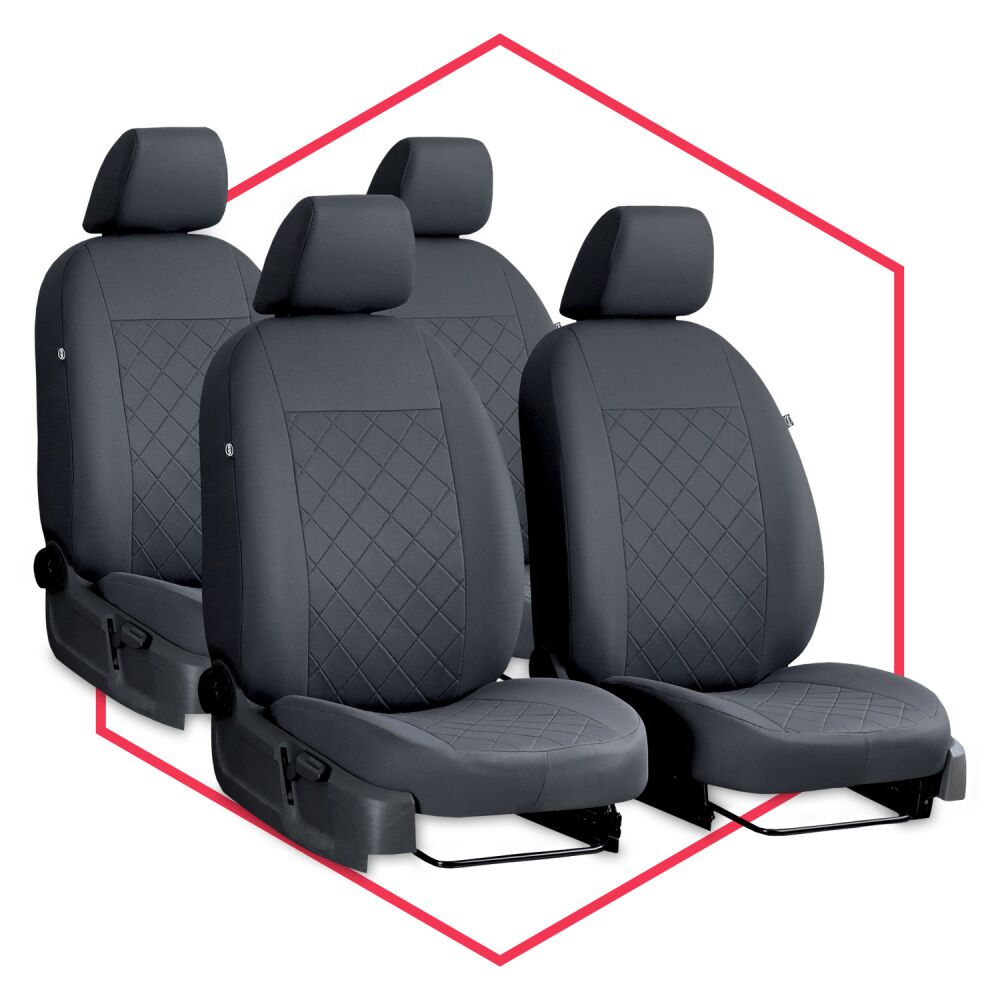 Autositzbezüge Maß Schonbezüge Sitzschoner Auto für Citroen C2 (03-09) 4- Sitze