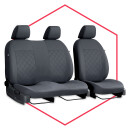 Autositzbezüge Maß Schonbezüge Sitzschoner Auto für Citroen Jumpy II (07-16) 1+2