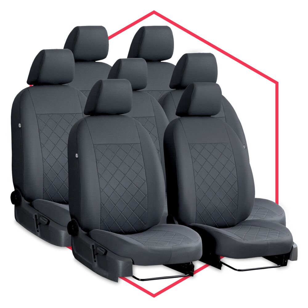 Autositzbezüge Maß Schonbezüge Sitzschoner Auto für Dacia Lodgy