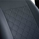 Autositzbezüge Maß Schonbezüge Sitzschoner Sitzauflagen für Ford S-Max I (06-15)