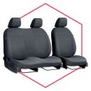 Autositzbezüge Maß Schonbezüge Sitzschoner Auto für Iveco Daily IV (06-11) 1+2