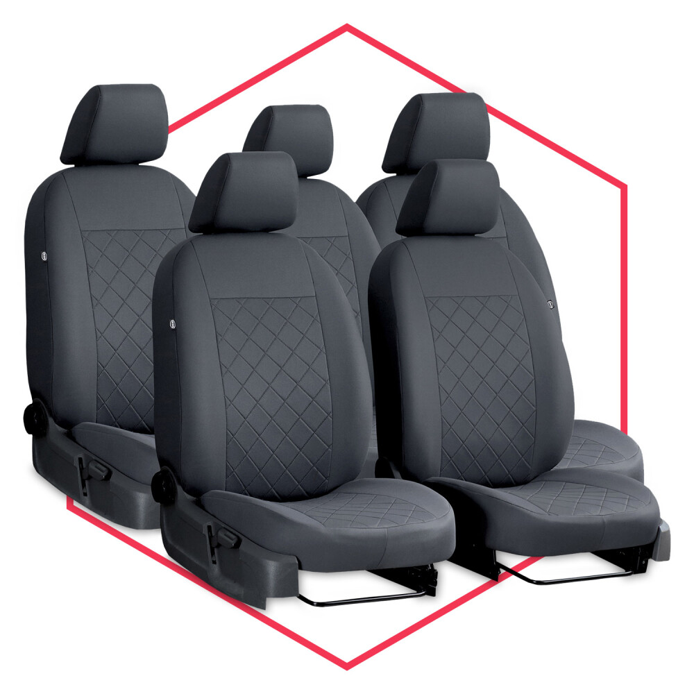 Maß Schonbezüge Sitzbezüge für VW Caddy 4 2015