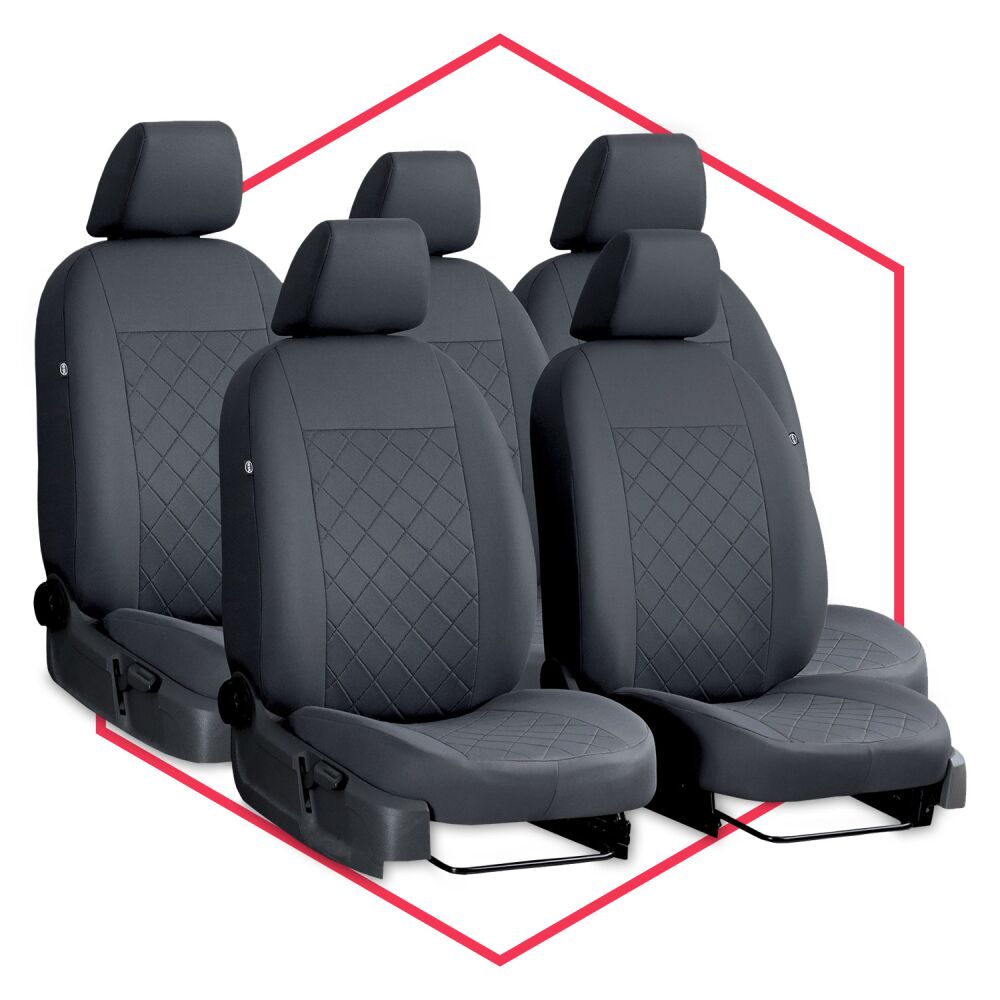 Autositzbezüge Maß Schonbezüge Sitzschoner Auto für Volkswagen Touran I  (03-10)