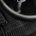Gummi Fußmatten für Citroen Jumpy III 16- | Set Matten Schwarz Rand Passform
