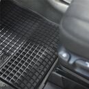 Gummi Fußmatten für Kia Soul EV 14- | Set Matten Schwarz Rand Passform