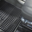 Gummi Fußmatten für Mitsubishi Outlander II 06-13 | Set Matten Schwarz Rand