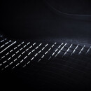 Gummi Fußmatten für Opel Grandland X 17- | Set Matten Schwarz Rand Passform