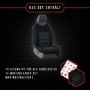 Autositzbezug Universal Schonbezug für Auto Sitzschutz Vordersitze 1 Stk.
