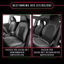 Autositzbezug Universal Sitzauflage für Auto Sitzschutz Vordersitze 1 Beige