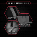 Autositzbezüge Universal Schonbezüge für Auto Kunstleder Blau PKW 3er Set