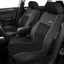 Autositzbezüge Maß Schonbezüge Sitzschoner Sitzauflagen für Nissan Pixo (08-13)