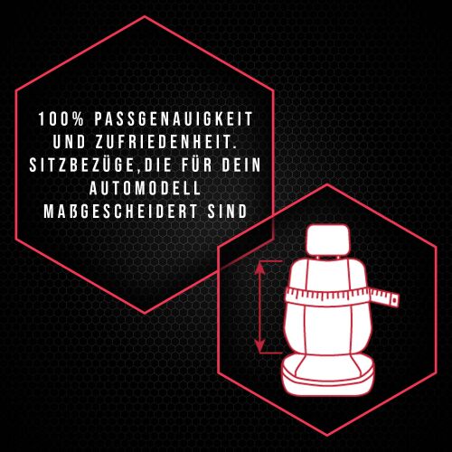 Maßgenauer Sitzbezug S-Type für Volkswagen VW Caddy - Maluch Premium  Autozubehör