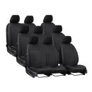 Autositzbezüge Maß Schonbezüge Sitzschoner für Toyota Proace II (17-) 9-Sitze