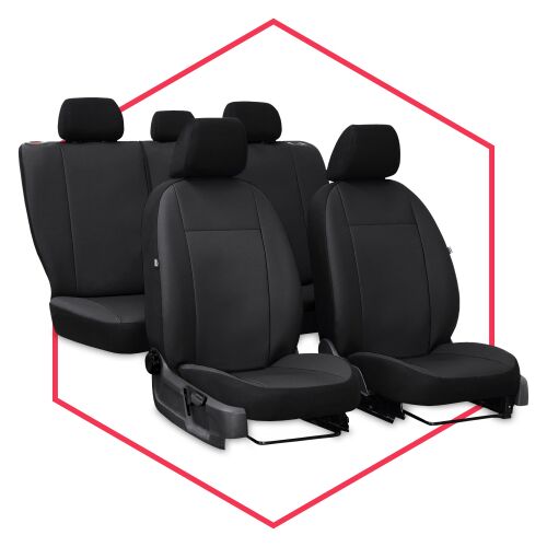 Autositzbezüge Maß Schonbezüge Sitzschoner für Volkswagen T-Cross (18-)  5-Sitze